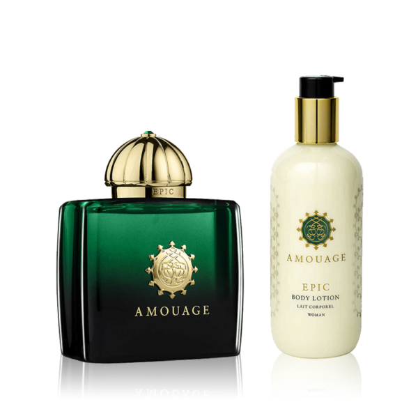 amouage epic ladies 100ml bod lotion-300ml